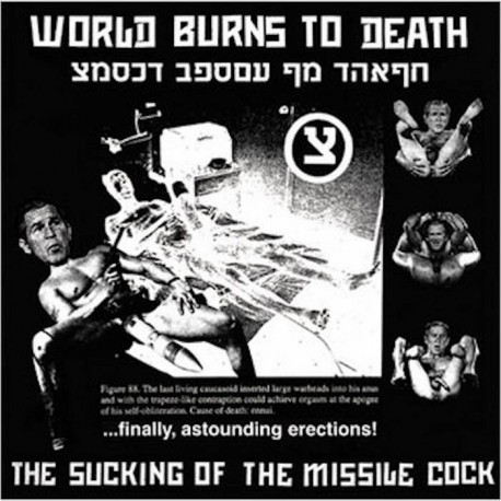 WORLD BURNS TO DEATH – The Sucking Of The Missile Cock LP